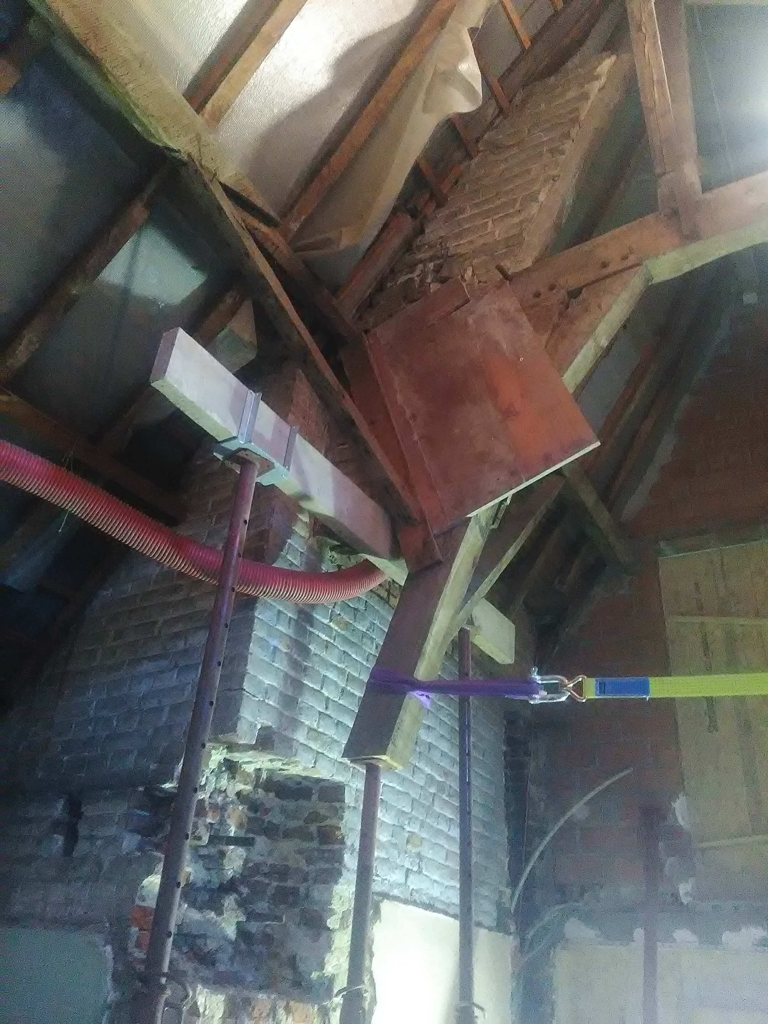 voorbeeld specifieke ondersteuning dakconstructie